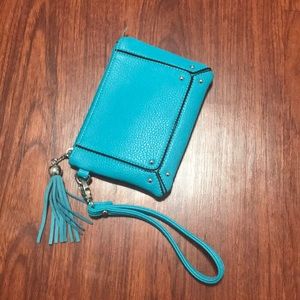 Turquoise Blue Wristlet Charming Charlie